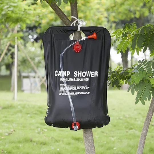 Douche camping 
