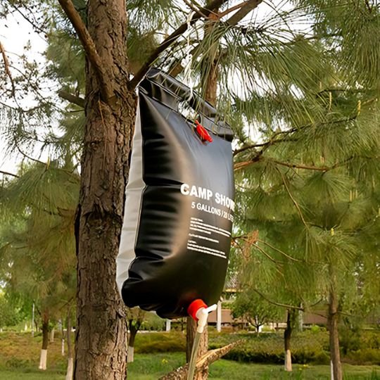 Douche camping 